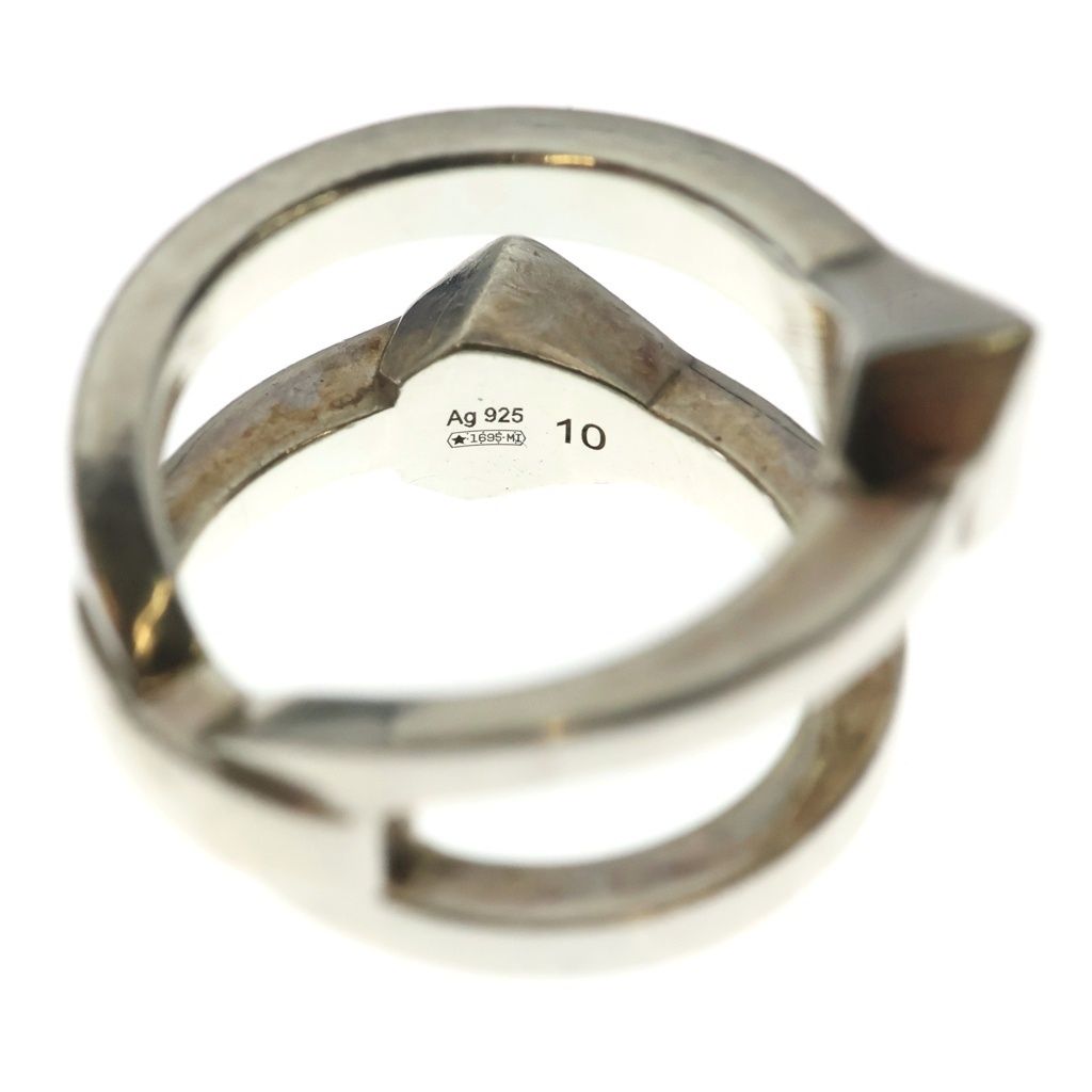 Gucci Contrariering Ring Silver — view 5