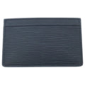 Louis Vuitton Porte Cartes Simple Card Case Wallet Black