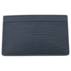 Louis Vuitton Porte Cartes Simple Card Case Wallet Black