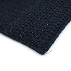 Celine Clochette Logo Shoulder Bag Knit Black White Cotton — view 5