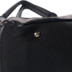 Chanel Paris Biarritz Tote GM Handbag CC Logo Black Silver Canvas Leather — view 5