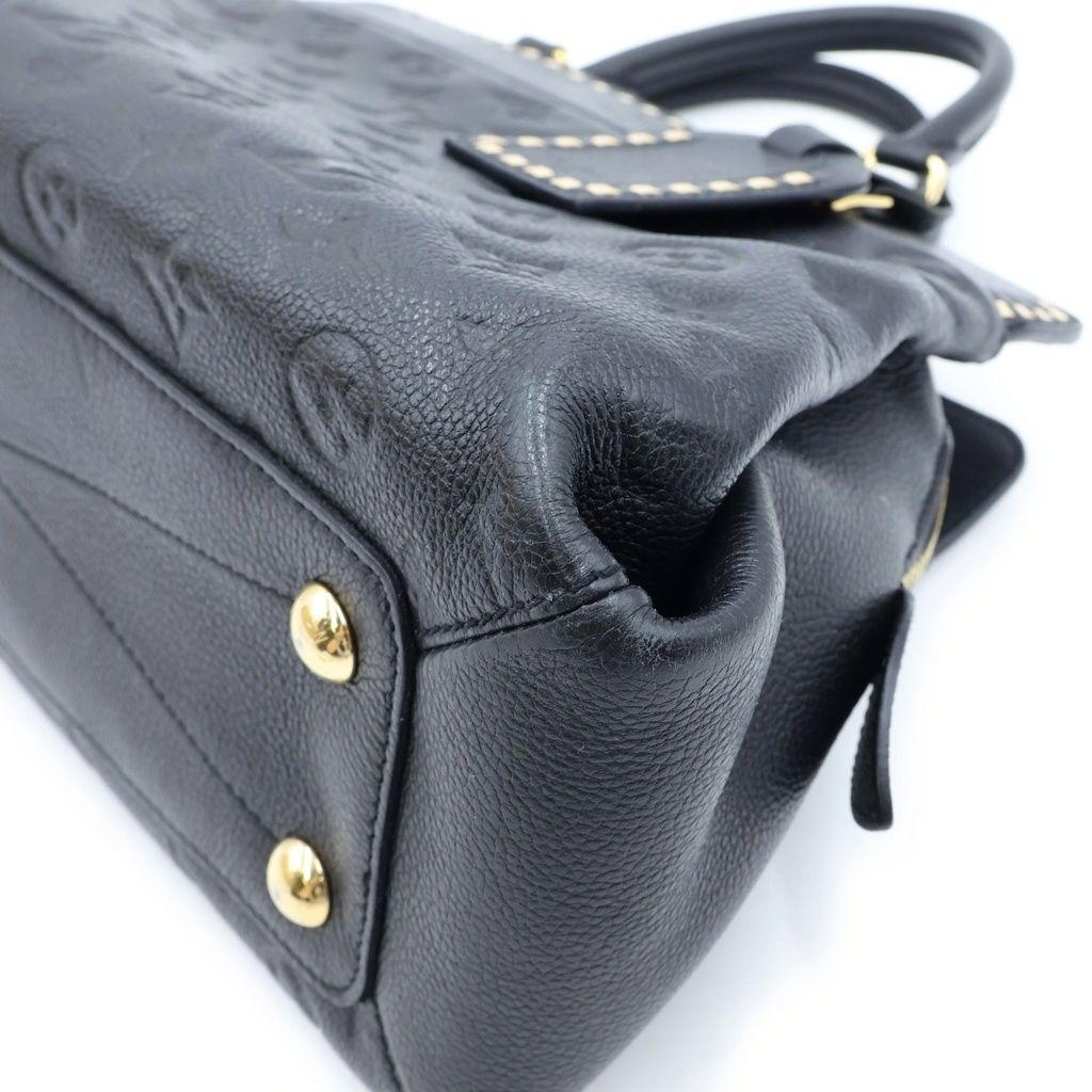 Louis Vuitton Monogram Empreinte Vosges Leather Gold 2-Way Shoulder Bag Noir — view 5