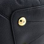 Louis Vuitton Monogram Empreinte Vosges Leather Gold 2-Way Shoulder Bag Noir — view 6