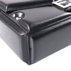 Fendi Baguette Soft Trunk Shoulder Bag 2-Way Black Leather — view 5