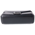 Fendi Baguette Soft Trunk Shoulder Bag 2-Way Black Leather — view 4