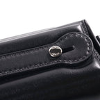 Fendi Baguette Soft Trunk Shoulder Bag 2-Way Black Leather — view 7