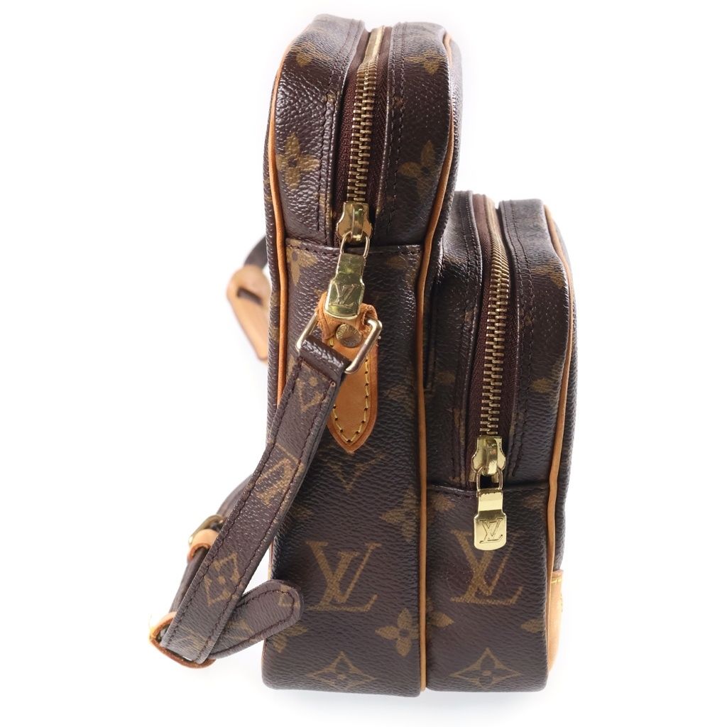 Louis Vuitton Monogram Amazon Shoulder Bag Leather Brown — view 3