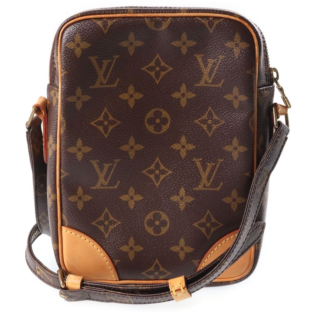 Louis Vuitton Monogram Amazon Shoulder Bag Leather Brown — view 2