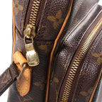 Louis Vuitton Monogram Amazon Shoulder Bag Leather Brown — view 6