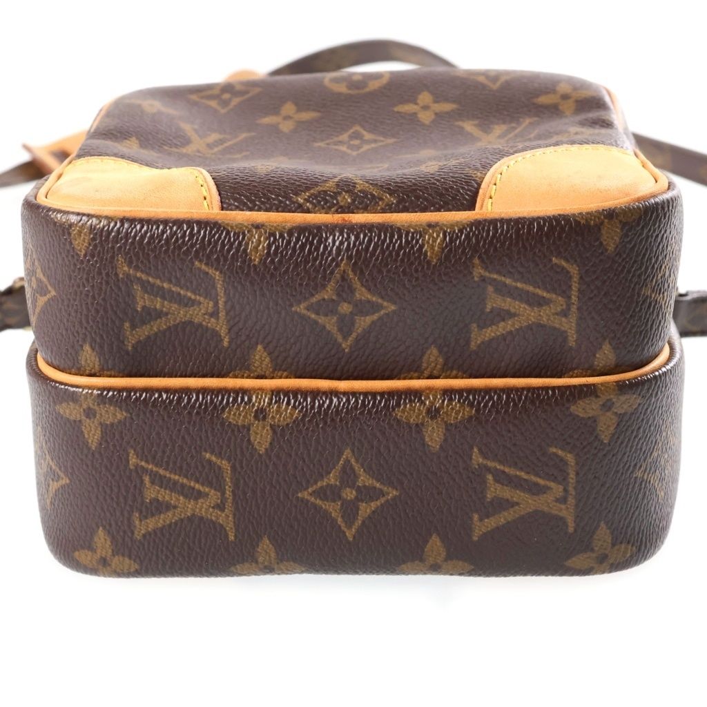 Louis Vuitton Monogram Amazon Shoulder Bag Leather Brown — view 4