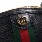 Gucci Ophidia Shoulder Bag Small Sherry Line Leather Black — view 6