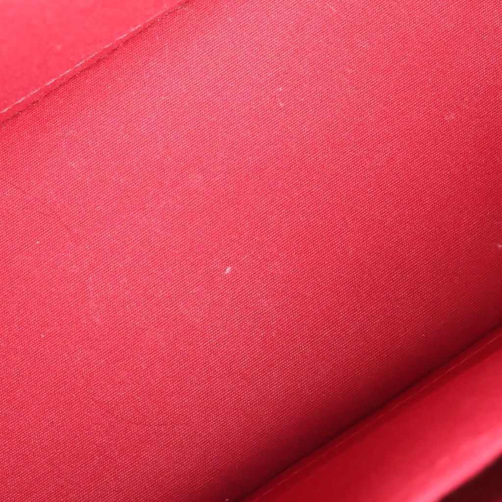 Louis Vuitton Monogram Vernis Alma BB 2-Way Shoulder Bag Red Patent — view 8