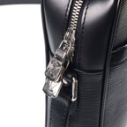 Louis Vuitton Supreme Collaboration Danube PM Shoulder Bag Epi Noir Black — view 6