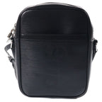 Louis Vuitton Supreme Collaboration Danube PM Shoulder Bag Epi Noir Black