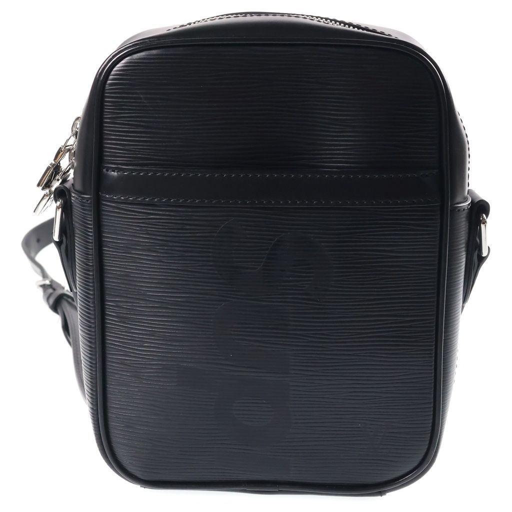 Louis Vuitton Supreme Collaboration Danube PM Shoulder Bag Epi Noir Black