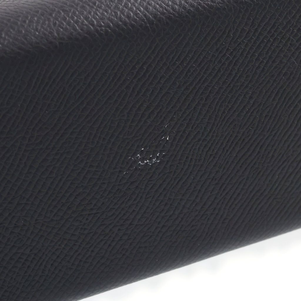 Hermes Epsom Gold Shoulder Bag Black — view 6