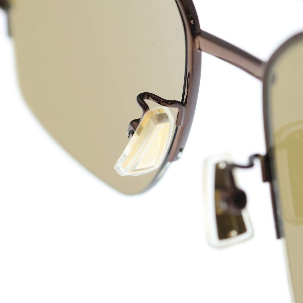 Bottega Veneta Sunglasses Dark Brown 57 Eyewear — view 5