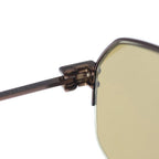 Bottega Veneta Sunglasses Dark Brown 57 Eyewear — view 4