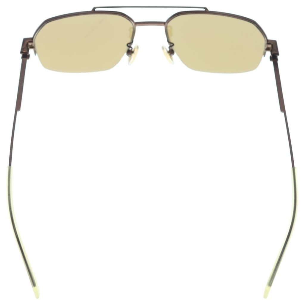 Bottega Veneta Sunglasses Dark Brown 57 Eyewear — view 2