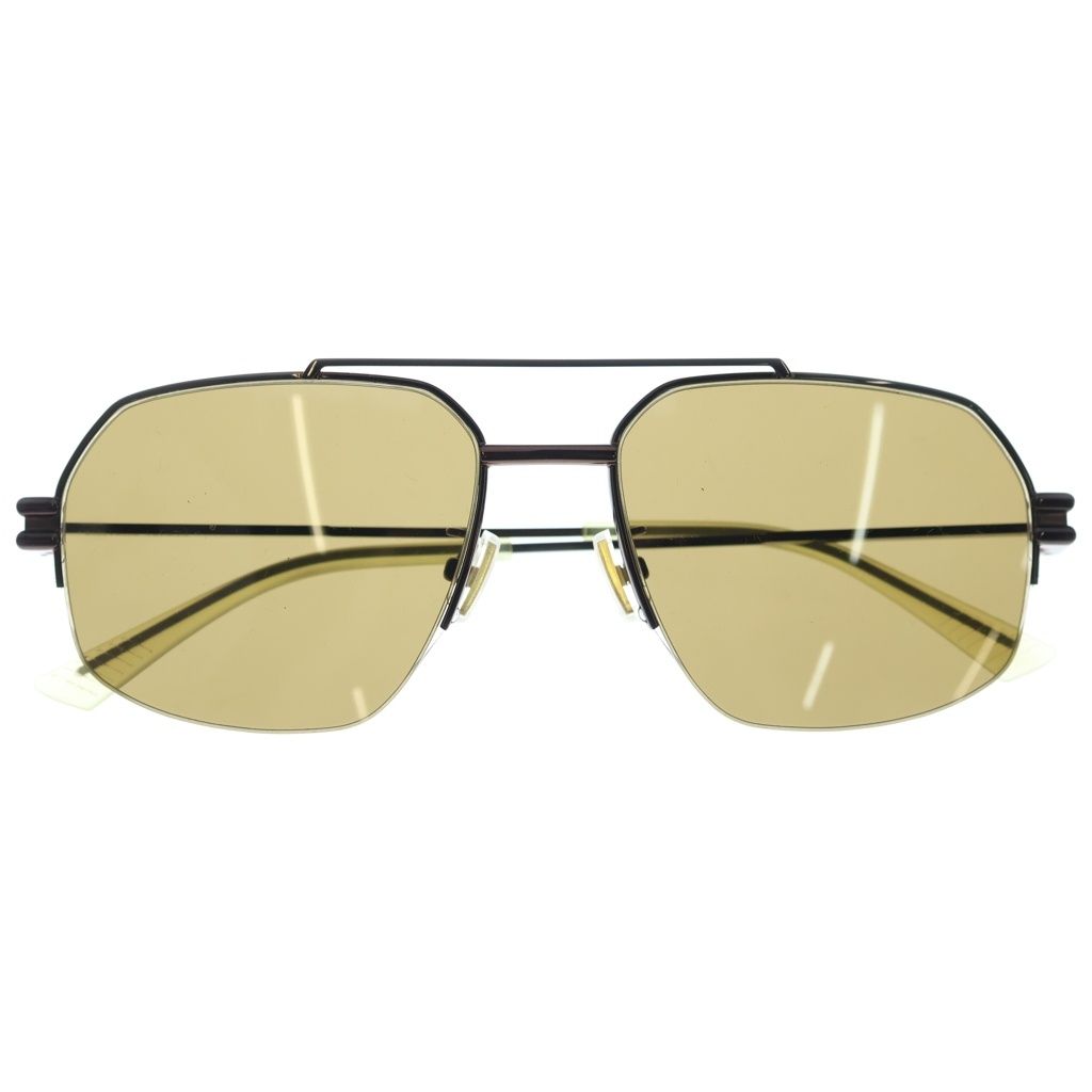 Bottega Veneta Sunglasses Dark Brown 57 Eyewear