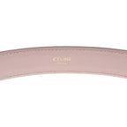 Celine Triomphe Leather Belt Pink Gold — view 5