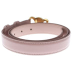 Celine Triomphe Leather Belt Pink Gold — view 2
