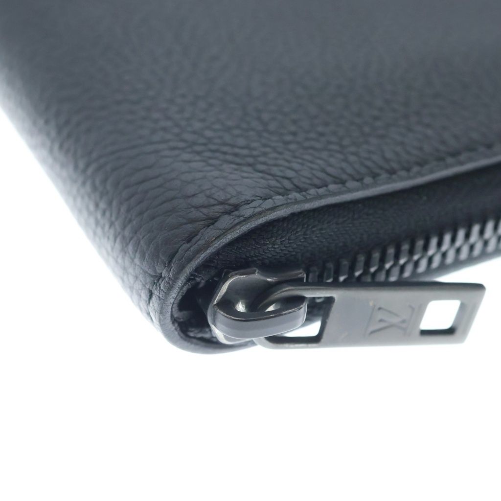 Louis Vuitton Aerogram Portefeuille Brazza NM Wallet Card Case Black Noir — view 6
