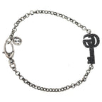 Gucci Double G Key Bracelet Silver — view 2
