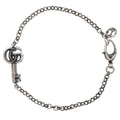 Gucci Double G Key Bracelet Silver