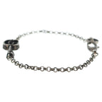 Gucci Double G Key Bracelet Silver — view 4