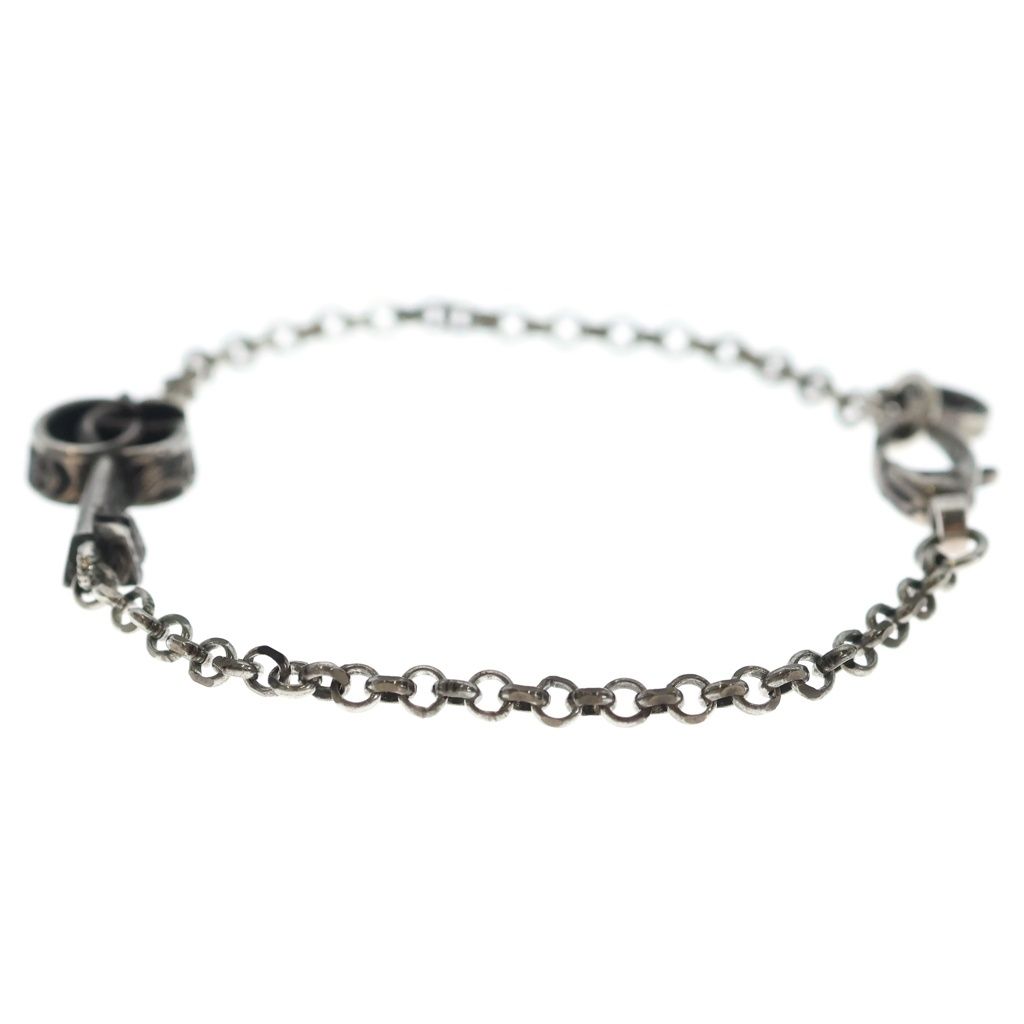 Gucci Double G Key Bracelet Silver — view 4