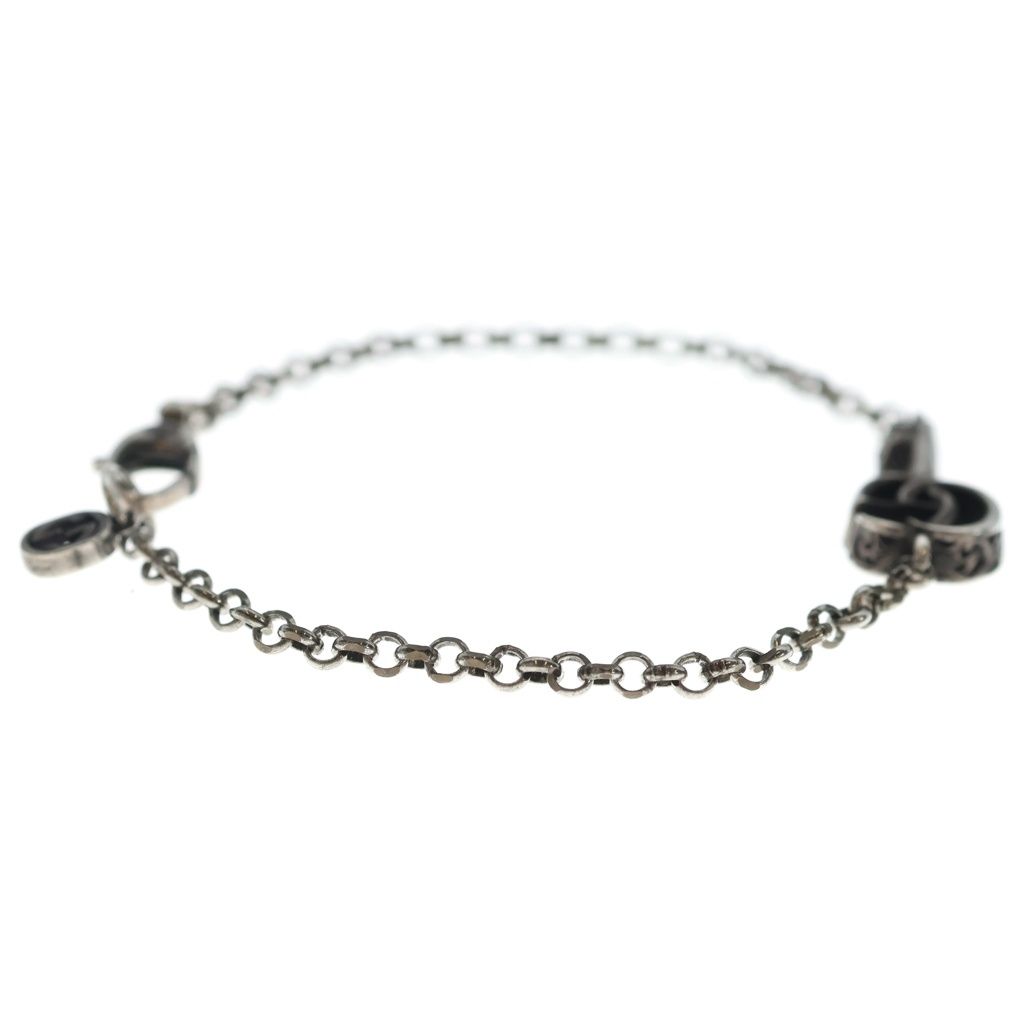 Gucci Double G Key Bracelet Silver — view 3