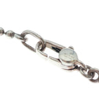 Gucci Heart Plate Necklace Ballchain Silver — view 5