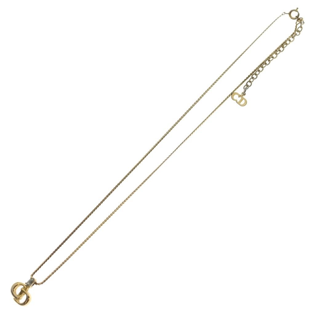 Dior CD Logo Necklace Gold — view 2