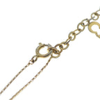 Dior CD Logo Necklace Gold — view 4