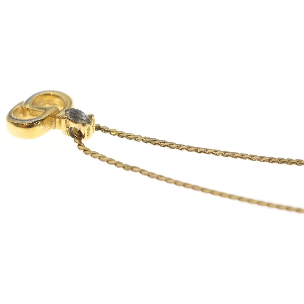 Dior CD Logo Necklace Gold — view 6