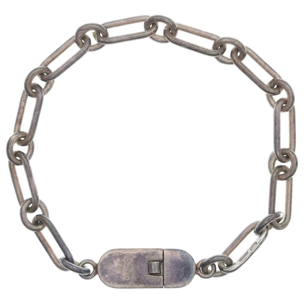 Gucci Chain Bracelet Silver
