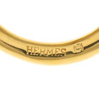 Hermes Jumbo Scarf Ring Plated Gold — view 4