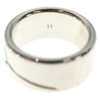 Gucci Diagonal Ring Silver — view 5