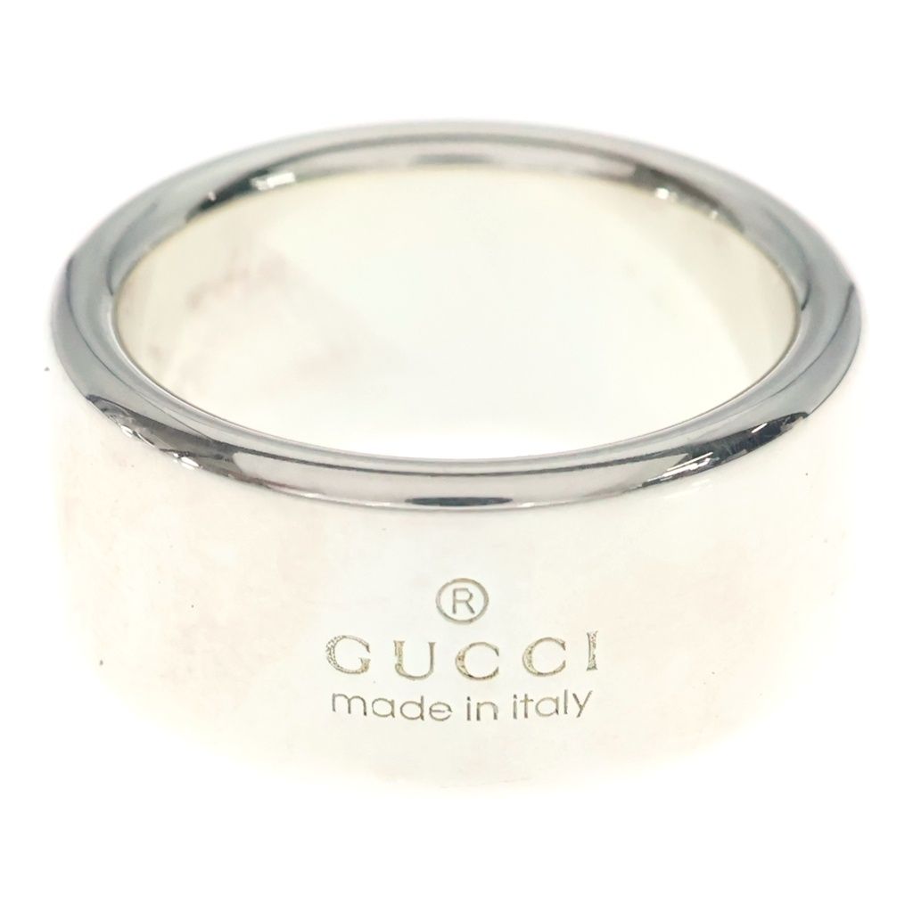 Gucci Diagonal Ring Silver — view 2