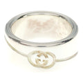 Gucci Diagonal Ring Silver