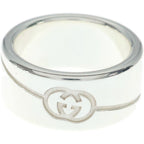 Gucci Diagonal Ring Silver