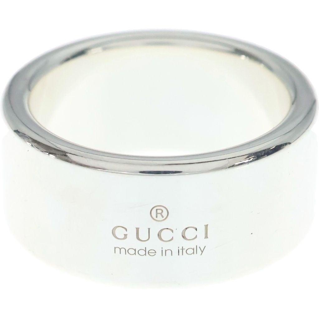 Gucci Diagonal Ring Silver — view 2