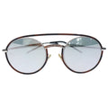 Dior Homme Synthesis 01 Round Aviator Sunglasses Eyewear 51 Brown Silver