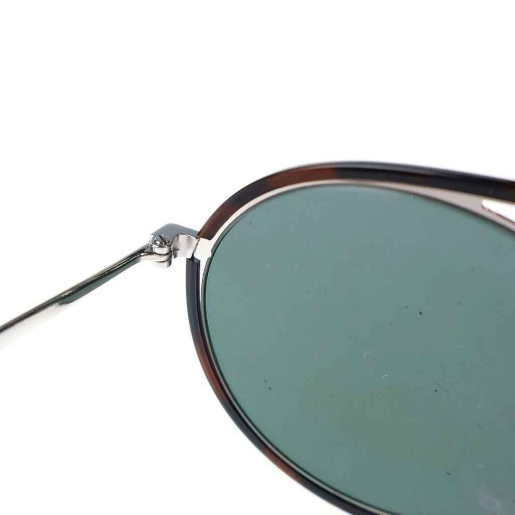 Dior Homme Synthesis 01 Round Aviator Sunglasses Eyewear 51 Brown Silver — view 4