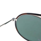 Dior Homme Synthesis 01 Round Aviator Sunglasses Eyewear 51 Brown Silver — view 4