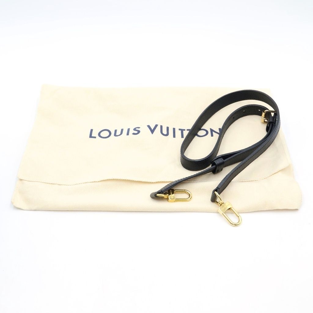 Louis Vuitton Monogram Empreinte On The Go PM Shoulder Bag Black Leather — view 8