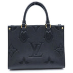 Louis Vuitton Monogram Empreinte On The Go PM Shoulder Bag Black Leather — view 2