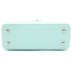 Louis Vuitton Capucines Mini 2-Way Shoulder Bag White Pastel Green Leather — view 4