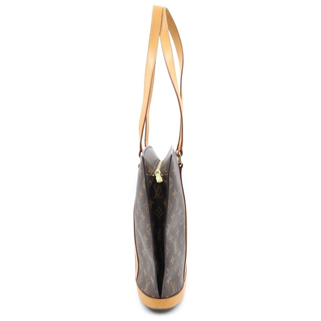 Louis Vuitton Monogram Babylon Handbag Brown Leather — view 3